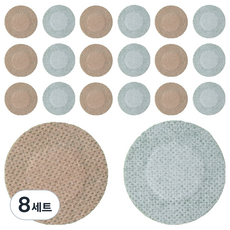 Good Nation 男士用堅固胸貼 10片 x 2款組合 白色 + 膚色, 8個