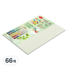 종이문화 뉴씨플레인 얇은 양면 색상지 B4 No 49 연회색 120g, 66개