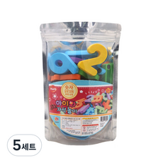 아이와 똑똑 자석놀이 숫자 지퍼백타입, 5세트, 26피스