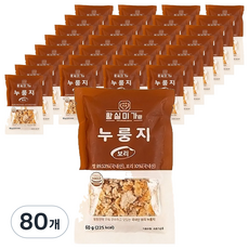 HWANGSILMIGA 皇家米家 煮食大麥鍋巴, 80個, 60g