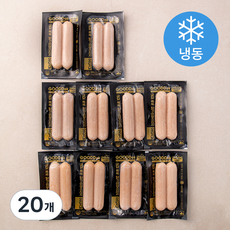 굳닭 톡톡 닭가슴살 소시지 오리지널 2개입 (냉동), 100g, 20개