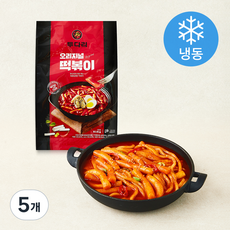투다리 오리지널 떡볶이 (냉동), 816g, 5개