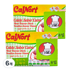 칼노트 쇠고기향 스톡, 80g, 6개