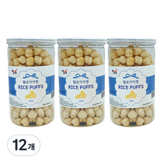 짱죽 헬로 까까짱 라이스 퍼프 아기 과자, 치즈, 12개, 50g