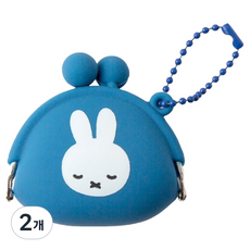 STUDIO EIGHT Miffy 迷你按扣收納包, 藍色, 2個
