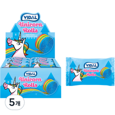 비달 유니콘 롤젤리 24p, 456g, 5개
