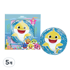 큐티버블 아기상어 인 케이스 바스 밤, 5개, 200g