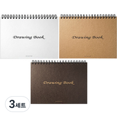 2Youngdesign 繪圖本 3種組, B5, 3套