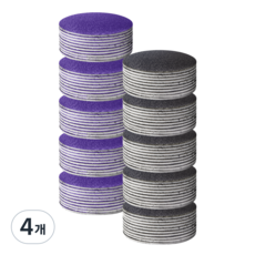 baren Pedi Perfect 大容量足部去角質磨砂墊補充裝, 4個, 100入