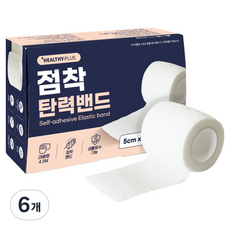 헬씨플러스 대용량 방수 탄력밴드, 6개, 6개입