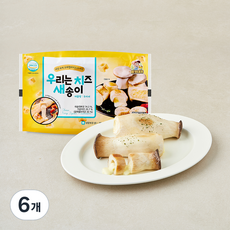 버섯대장 우치새 우리는 치즈 새송이, 350g, 6개