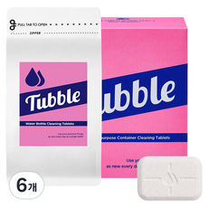 Tubble Easy Clean 多用途容器洗滌發泡隨行杯清潔劑, 240g, 6個