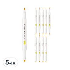 ZEBRA 斑馬牌 MILDLINER 螢光筆, 檸檬黃, 50個