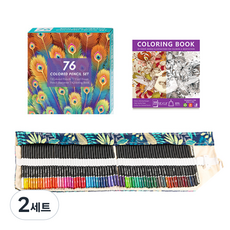 동아피엠에스 프리미엄 소프트코어 색연필 세트, 2세트, 72색