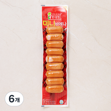 롯데햄 미니 비엔나, 140g, 6개