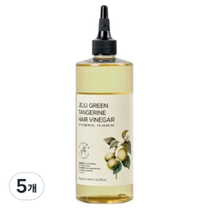 정직한실험실 제주 그린 청귤 헤어 식초, 410ml, 5개