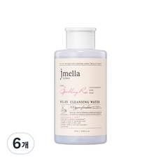 jmella In France Sparkling Rose卸妝水, 500ml, 6個