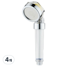 리셀 100 비타민 수압상승 샤워기, 4개, 혼합색상