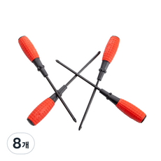 十字螺絲起子 厚度6mm x 長度230mm, 8個