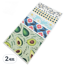 RUO 纖維素抹布 5件組 5B, 2套
