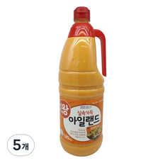 식자재왕 실속가득 아일랜드 드레싱소스, 1.85kg, 5개