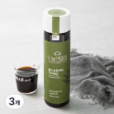 오늘의일상 콜드브루 커피 디카페인 음료 농축베이스, 440ml, 3개