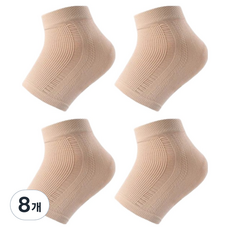 Mitom 後腳跟保濕足貼 膚色 單一尺寸, 8個, 1入, 23g