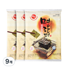 해맛 명란맛김, 6g, 9개
