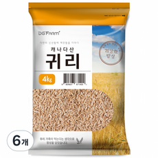 대구농산 귀리쌀, 4kg, 6개