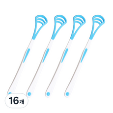 리빙홈디테일 고급 혀클리너 블루, 16개