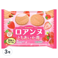 부르본 로안느 샌드 토치아이카 딸기, 3개, 113g