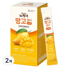 뉴케어 정품 망고 젤리 스틱 15p, 375g, 2개