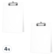 sewoose 直立式文件板夾 經濟型 直式 A4, 4個, 白色