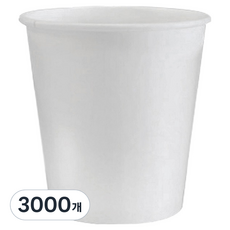 益樂生活 無印刷紙杯 180ml, 1入, 3000個