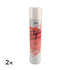 아모스프로페셔널 스타일익스프레션 락킹 헤어스프레이, 300ml, 2개
