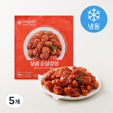 푸라닭 달콤양념 순살강정 (냉동), 500g, 5개