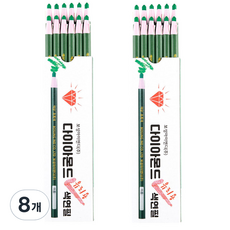 BOSUNG IND 鑽石玻璃用色鉛筆 綠色 12入