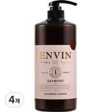 앙방 약산성 퍼퓸 헤어케어 샴푸 블루밍가든, 1L, 4개