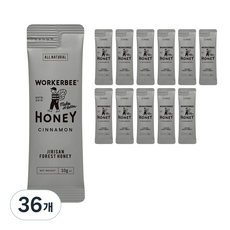 워커비 미니팩 시나몬 시럽, 10g, 36개