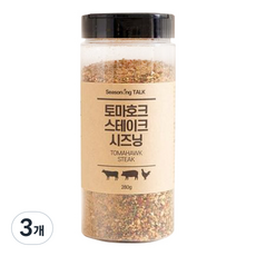 시즈닝톡 토마호크 스테이크 시즈닝, 280g, 3개