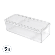 HICKIES 化妝品壓克力蓋子收納盒 AO101, 5個