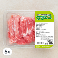 생생포크 앞다리 불고기 (냉장), 500g, 5개