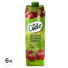 Cido 櫻桃果蜜汁, 6個, 1L