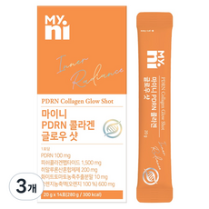 마이니 PDRN 콜라겐 글로우샷 14p, 280g, 3개