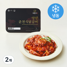 육향가 양념 춘천식 닭갈비 (냉동), 600g, 2개