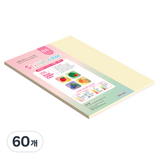 종이문화 SS 스타일리쉬 시즌 두꺼운 혼합색지 205g 03 Fall, B4, 60개