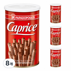 Caprice 經典榛果與可可威化卷吧, 115g, 8個