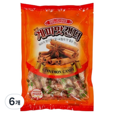 韓日肉桂味糖果, 6個, 300g