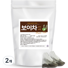 普洱茶三角茶包, 1g, 100入, 2個