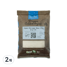 키알라 유기농 통밀가루, 1kg, 2개